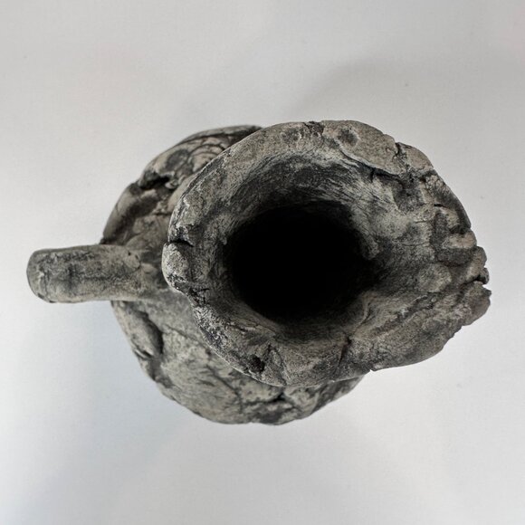 Stan Langtwait Mt St Helen’s Volcanic Ash Sculpted‎ Pottery Brutalist VTG Signed - Picture 4 of 10